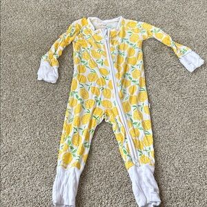 Little Sleepies Lemon Print Kids One Piece